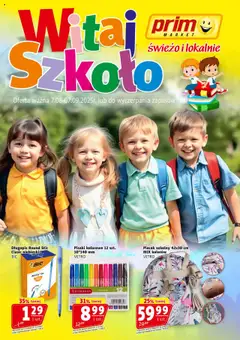 Podgląd Prim Market Gazetka - Witaj Szkoło ważny od 07.08.2025