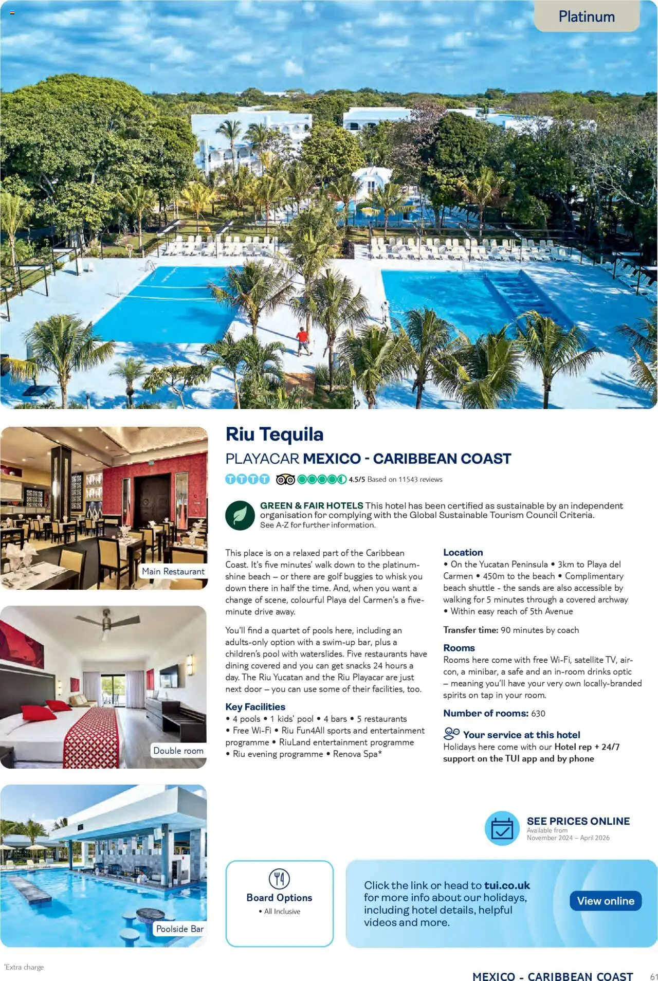 TUI - Faraway Shores - page 61- valid from 01/11/2024