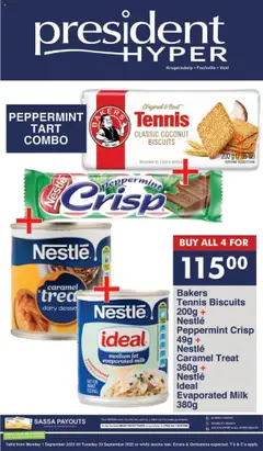 Preview President Hyper - September Combo Deals valid from 01/09/2025