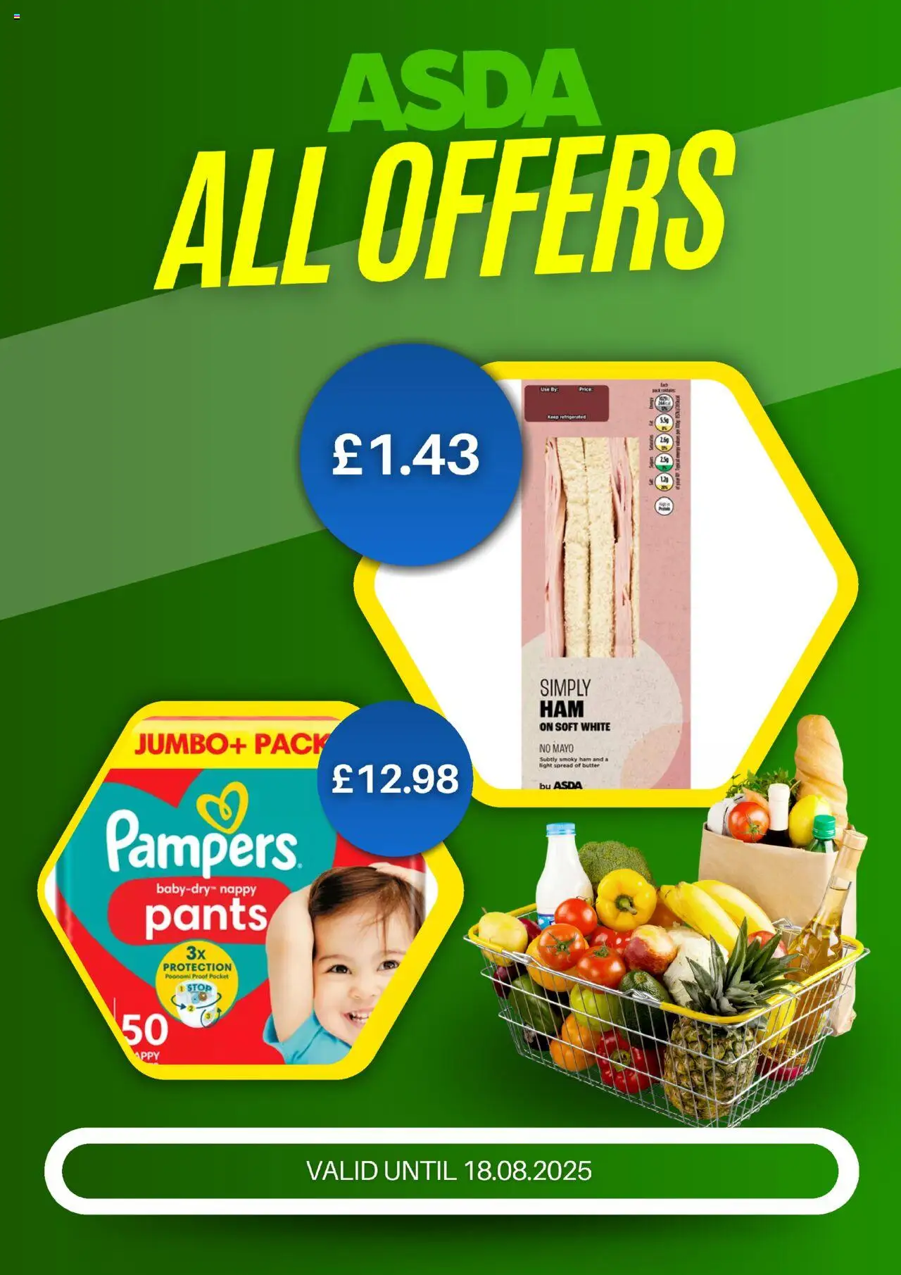 Asda - Weekly offers - page 1- valid from 12/08/2025