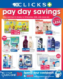 Preview Clicks Specials valid from 23/10/2025