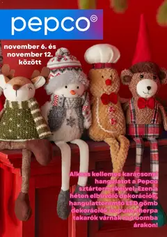 Előnézet Pepco Akciós újság érvényes 2025.11.06.-tól