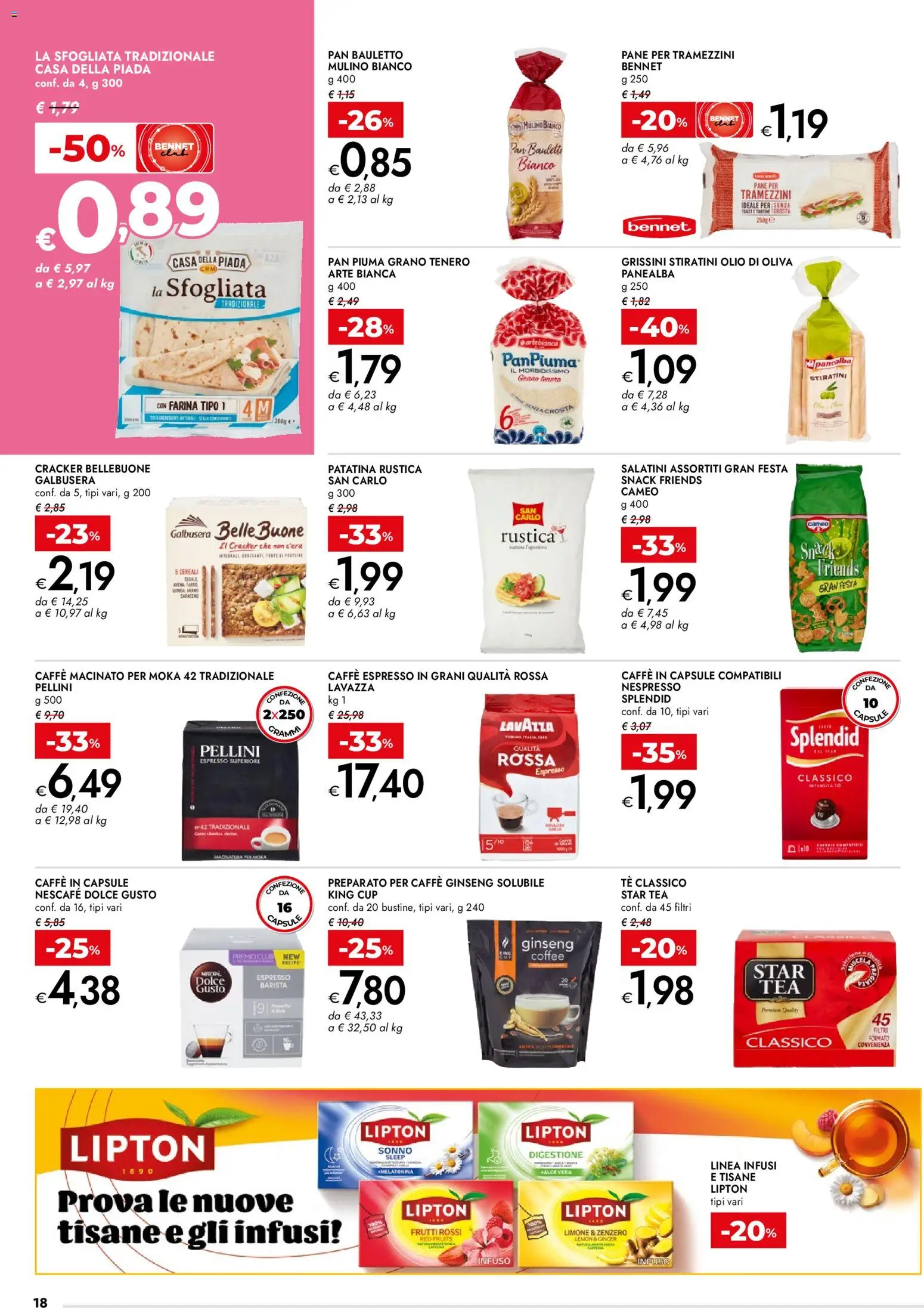 bennet volantino Pasqua - pagina 18 - valido dal 23/03/2026