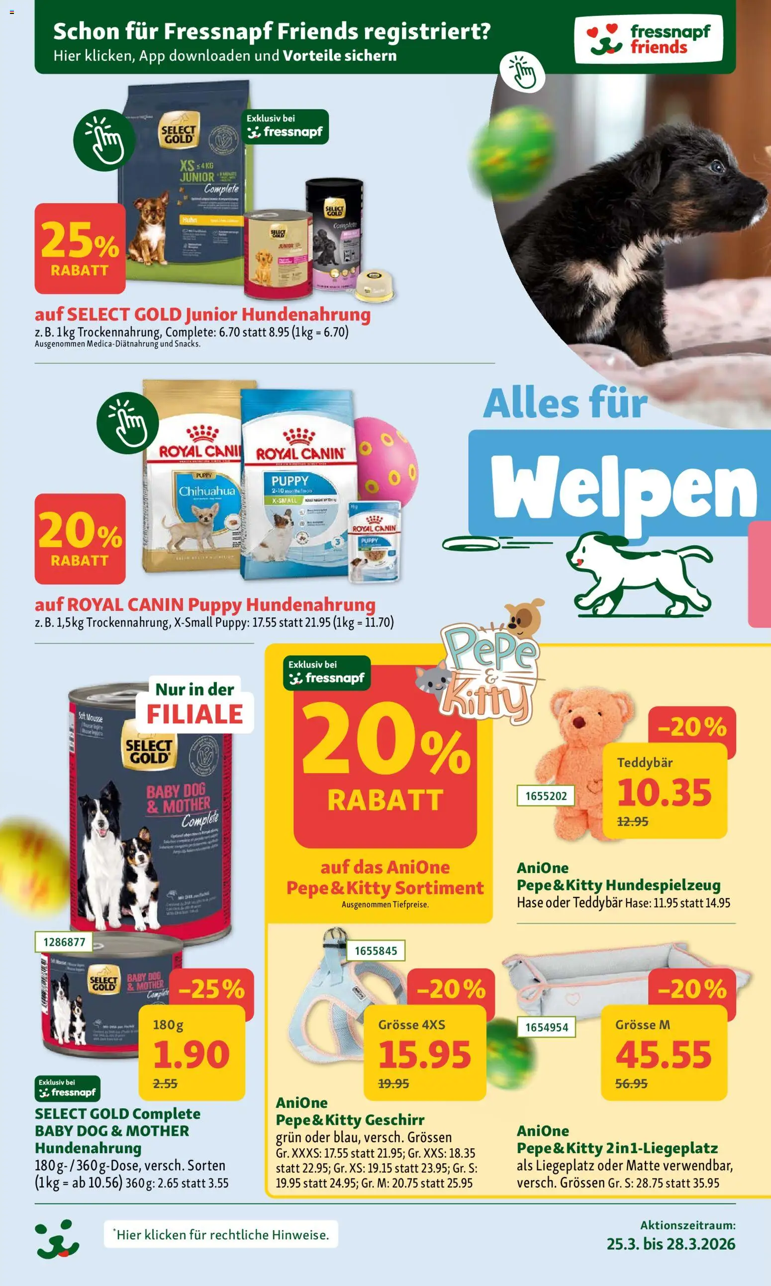 Fressnapf aktionen - page 2- valid from 25.03.2026