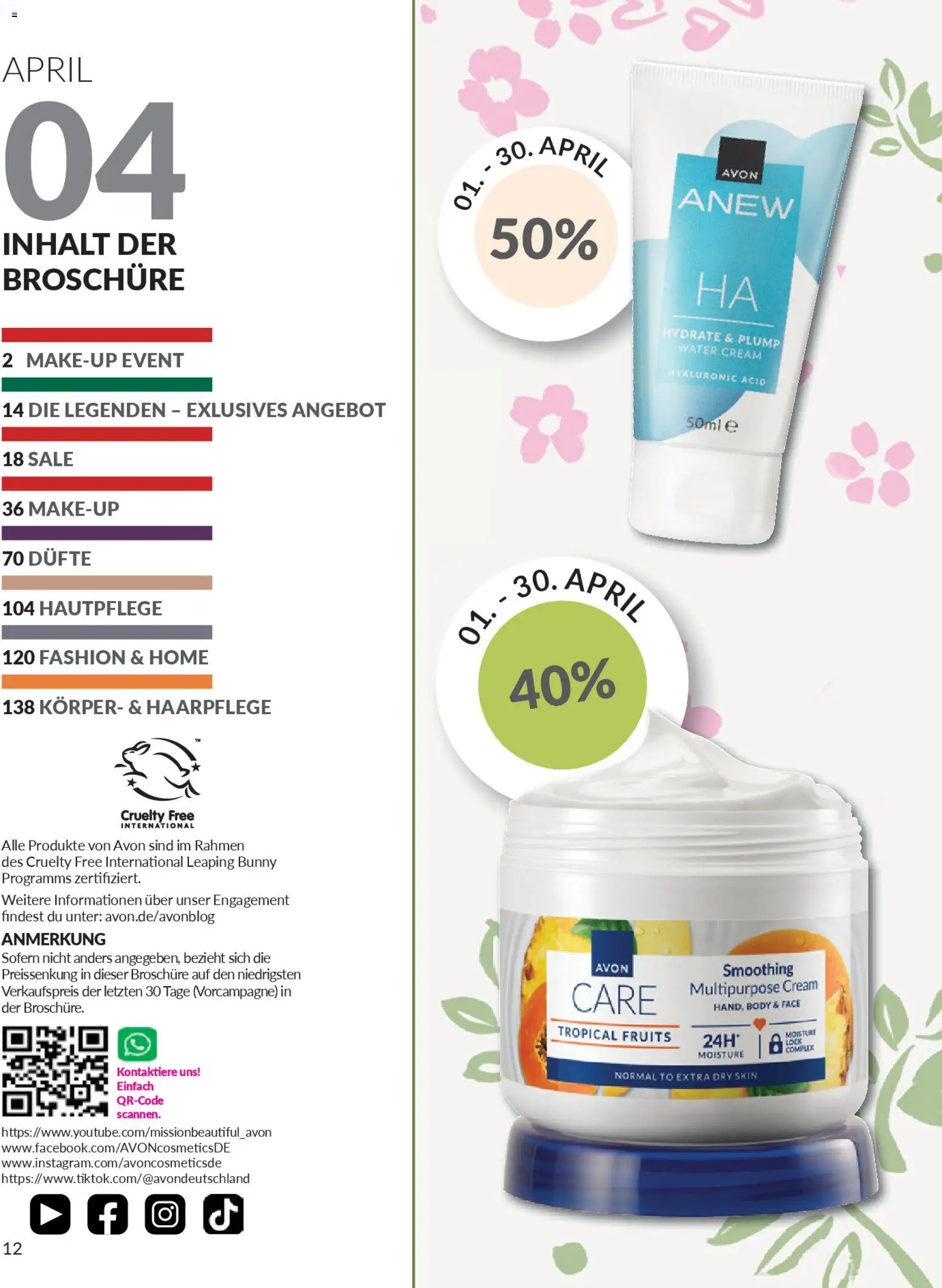 AVON Katalog April 2026 - Seite 14 - gültig ab 01.04.2026