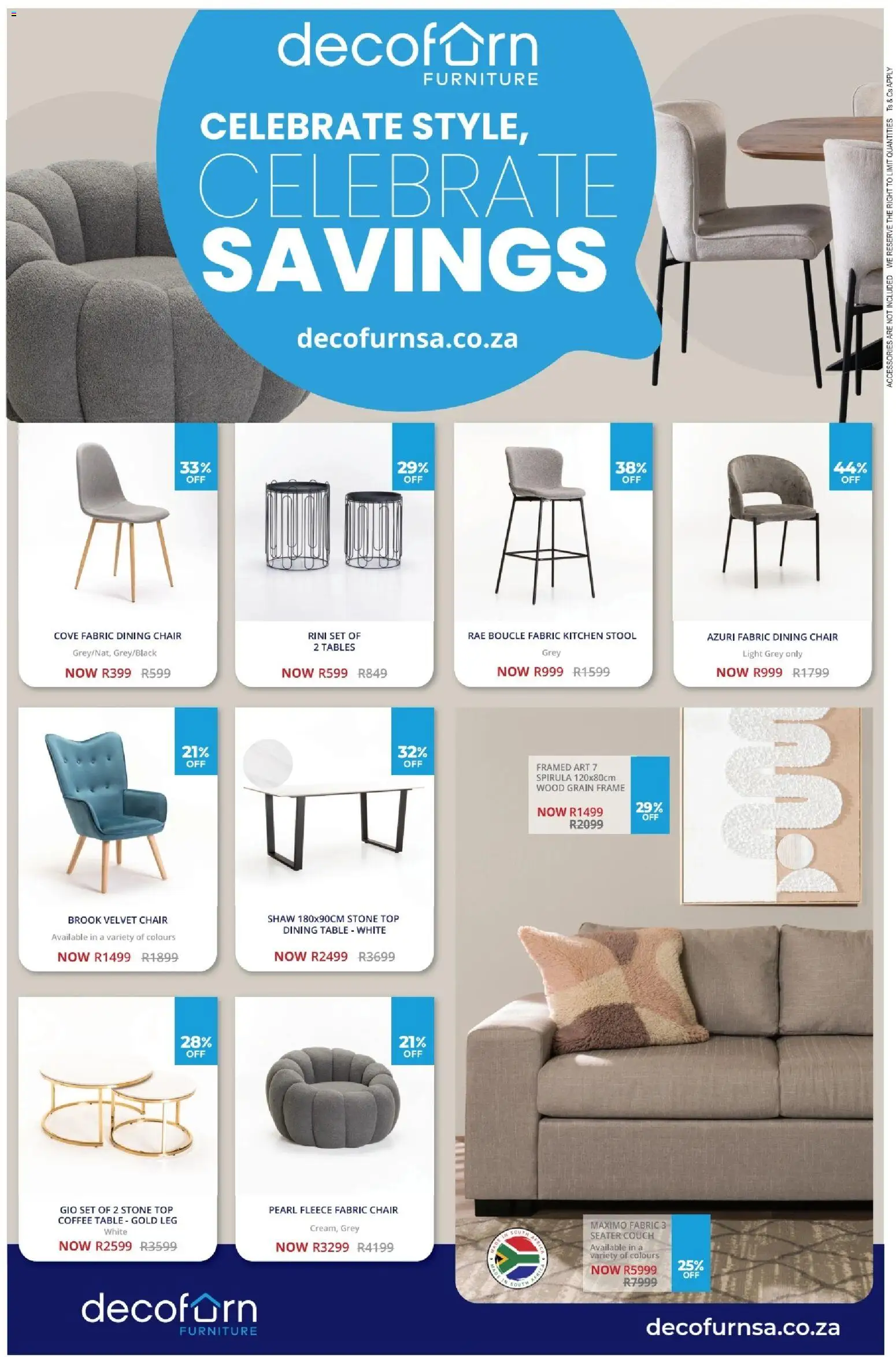 Decofurn Specials - page 1- valid from 01/12/2025