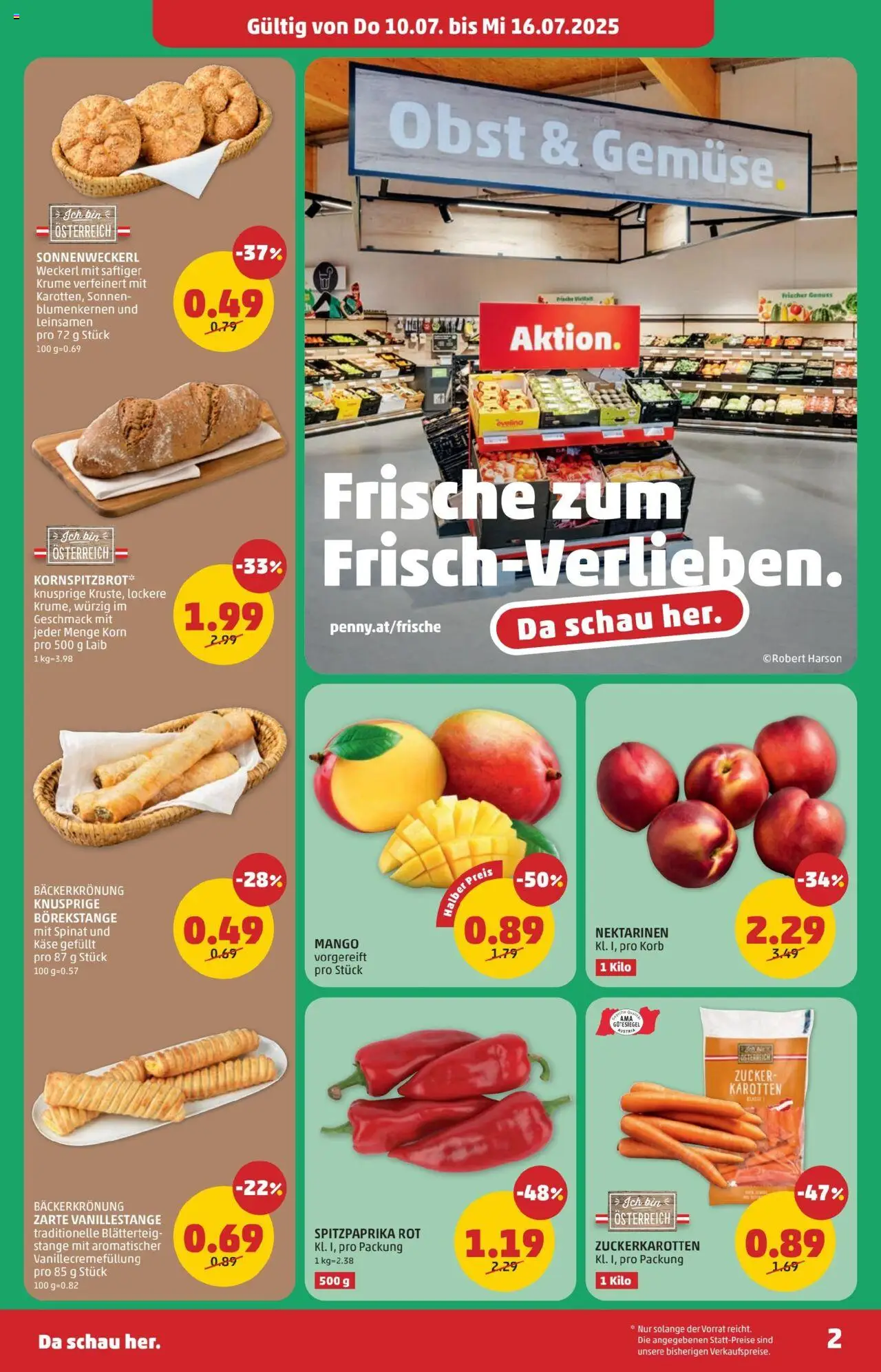 Penny Markt Flugblatt - Eröffnung in 3170 Hainfeld - Seite 2- gültig ab 10.07.2025