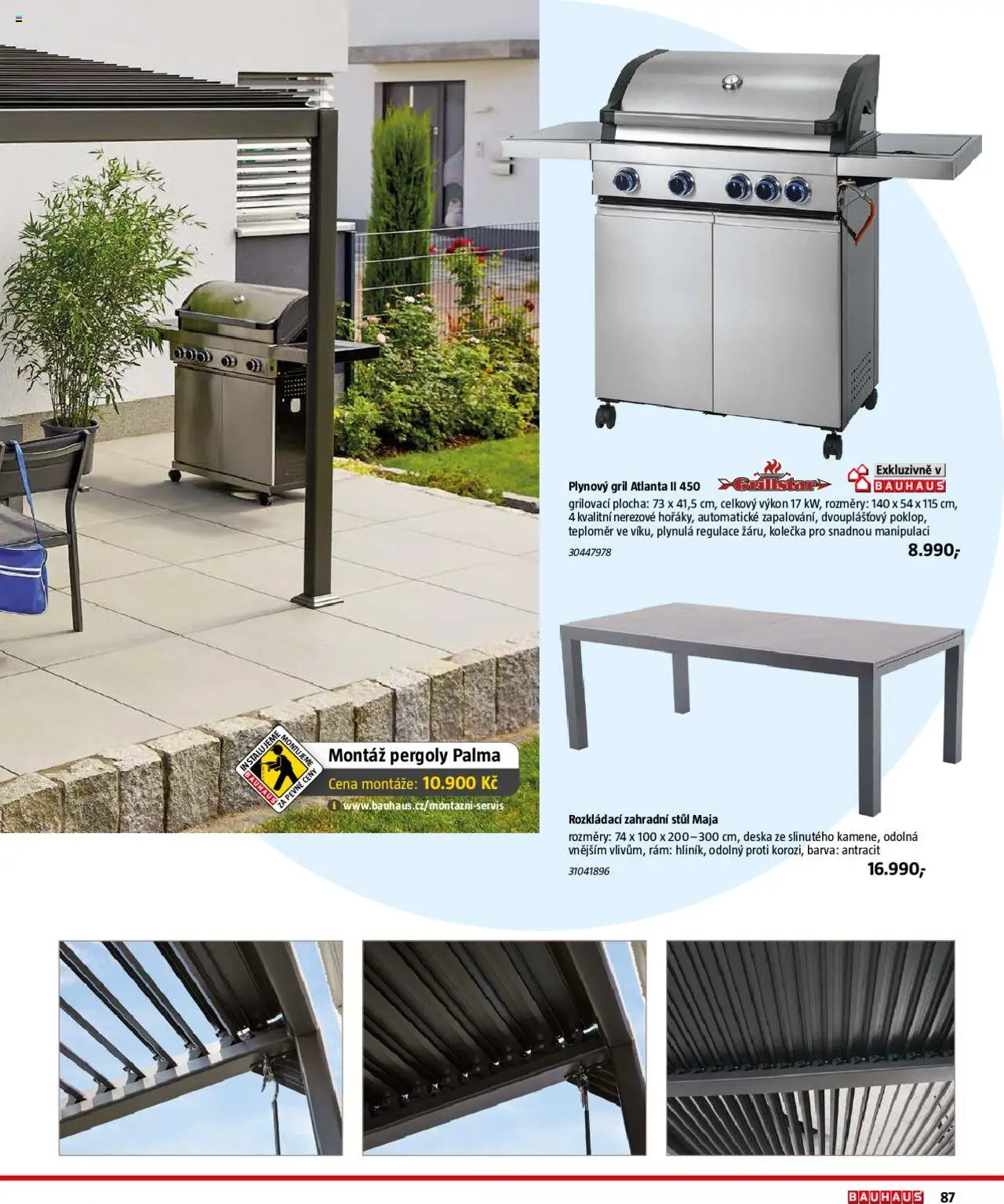 Bauhaus katalog Zahradní nábytek - strana 87- platný od 01.04.2025