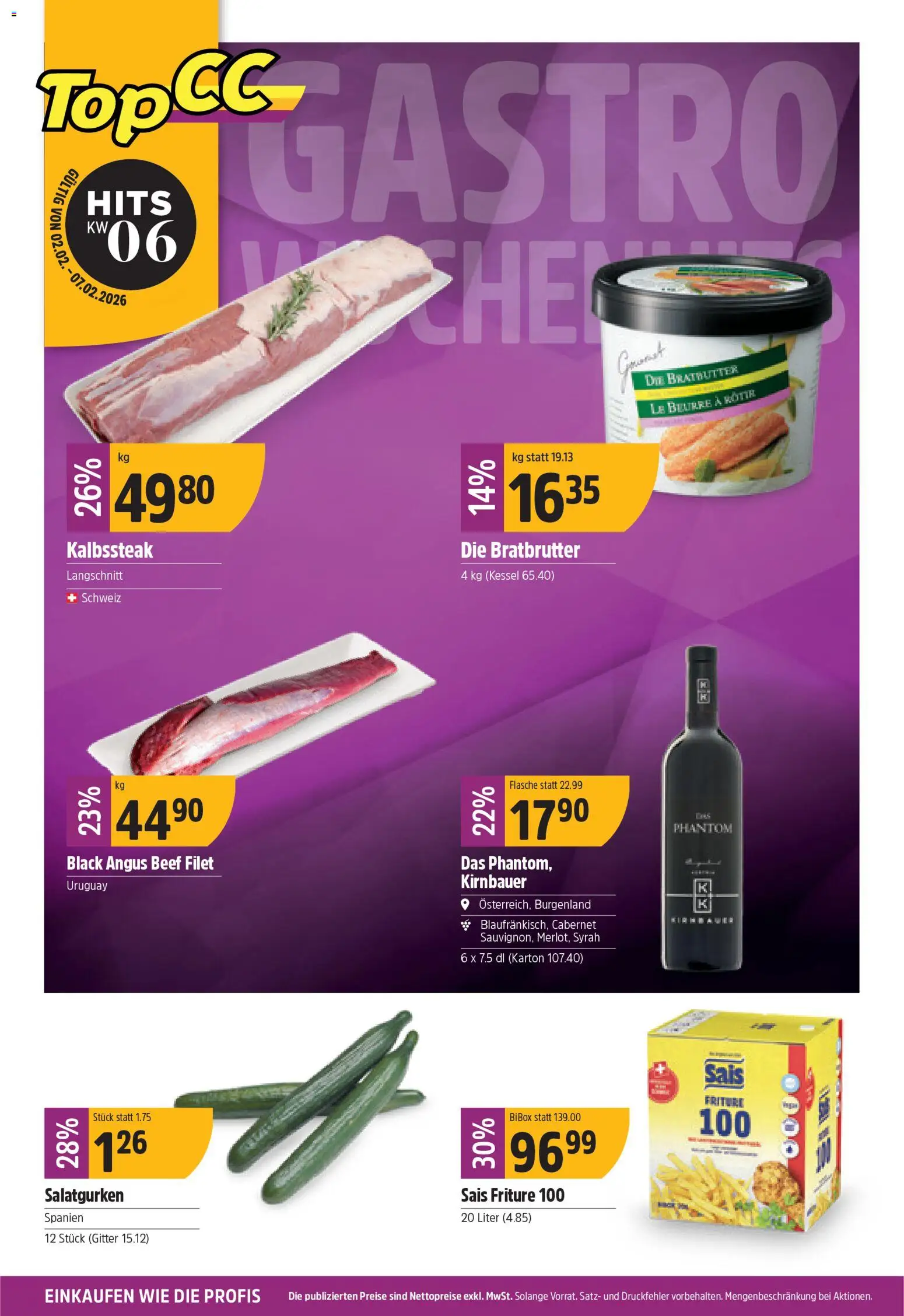 TopCC Aktionen - Seite 1- gültig ab 02.02.2026