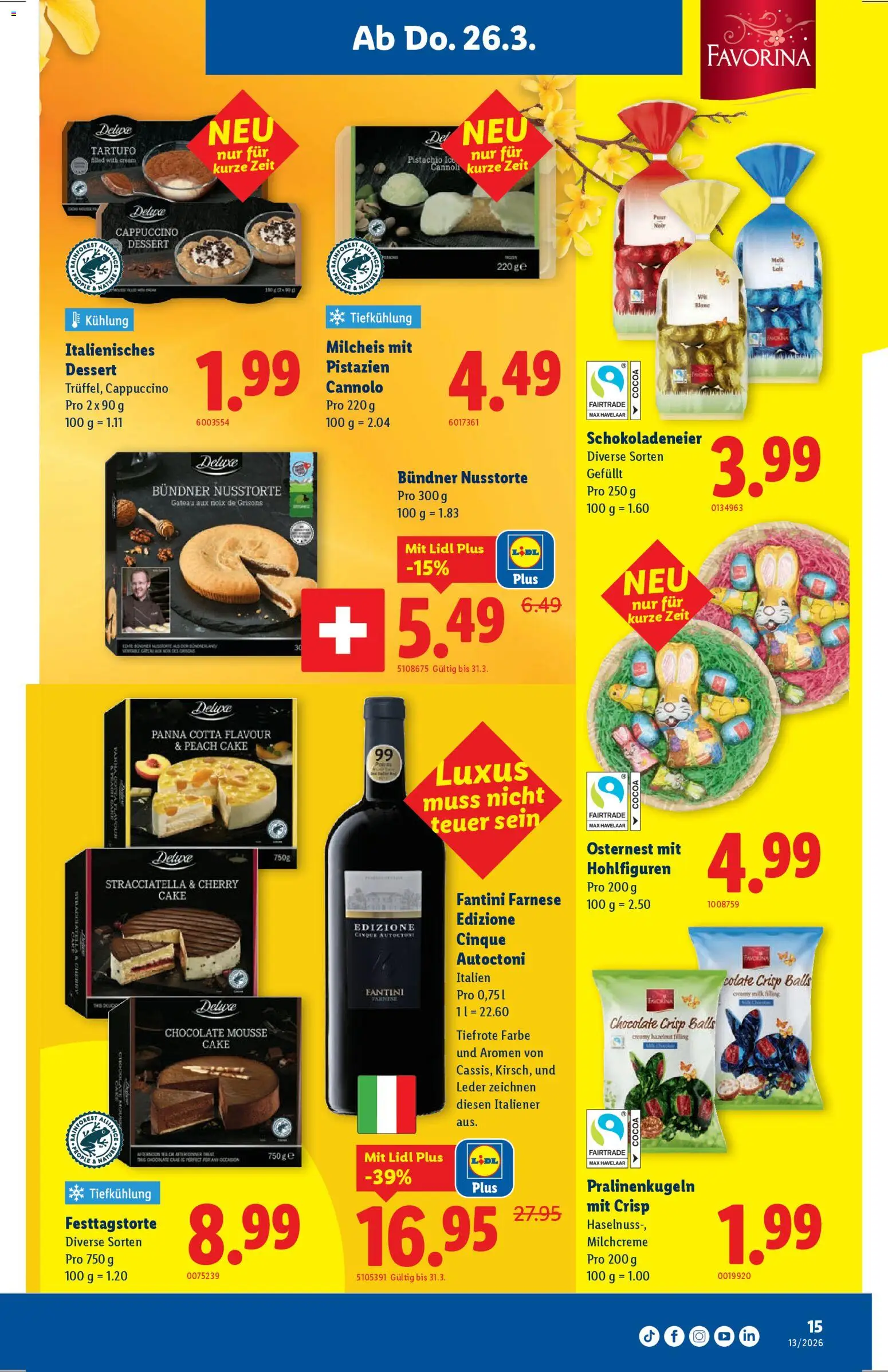 Lidl aktionen - page 15- valid from 26.03.2026