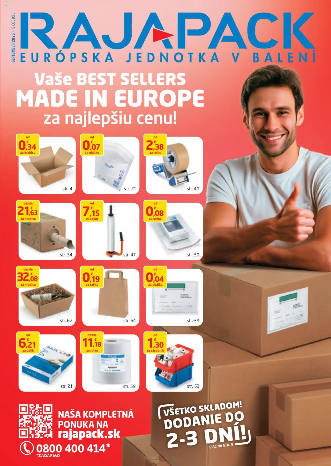 Raja leták - strana 1- platný od 01.09.2025