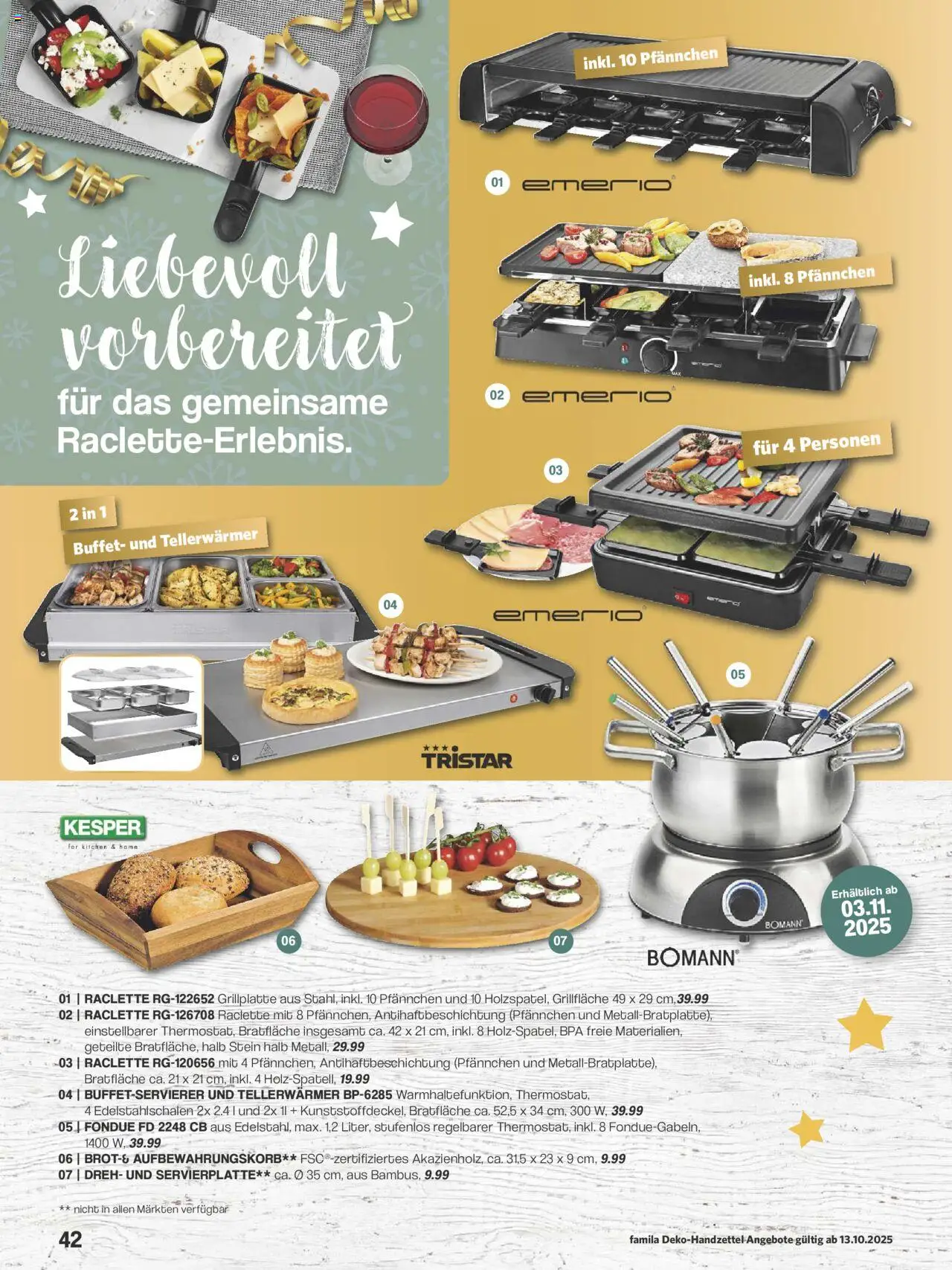 Famila Nordwest Die schönste Zeit des Jahres - Seite 42 - gültig ab 13.10.2025