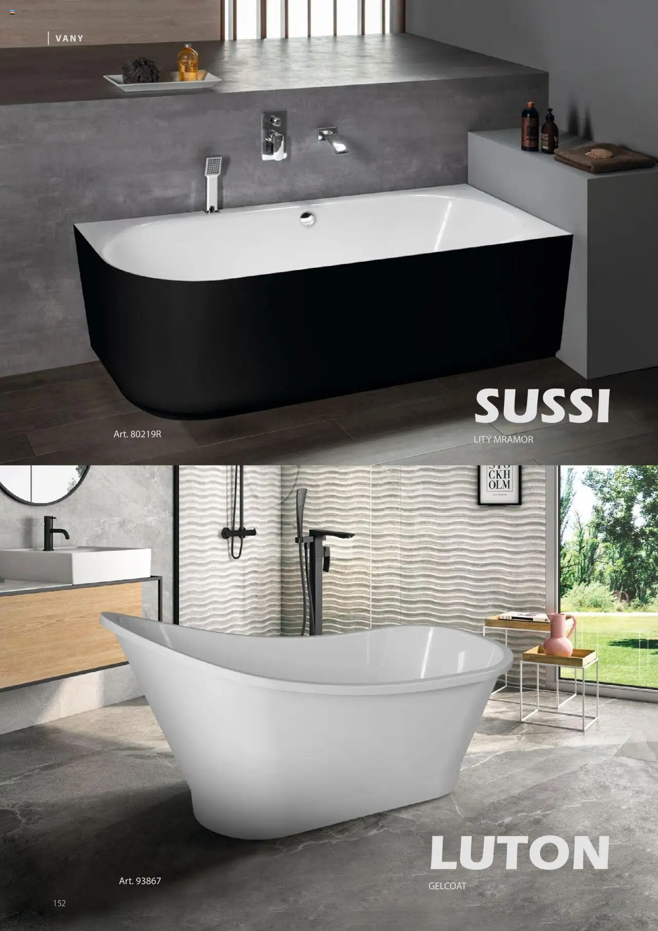 Sapho koupelny katalog - Koupelny inspirace - strana 152- platný od 17.04.2025