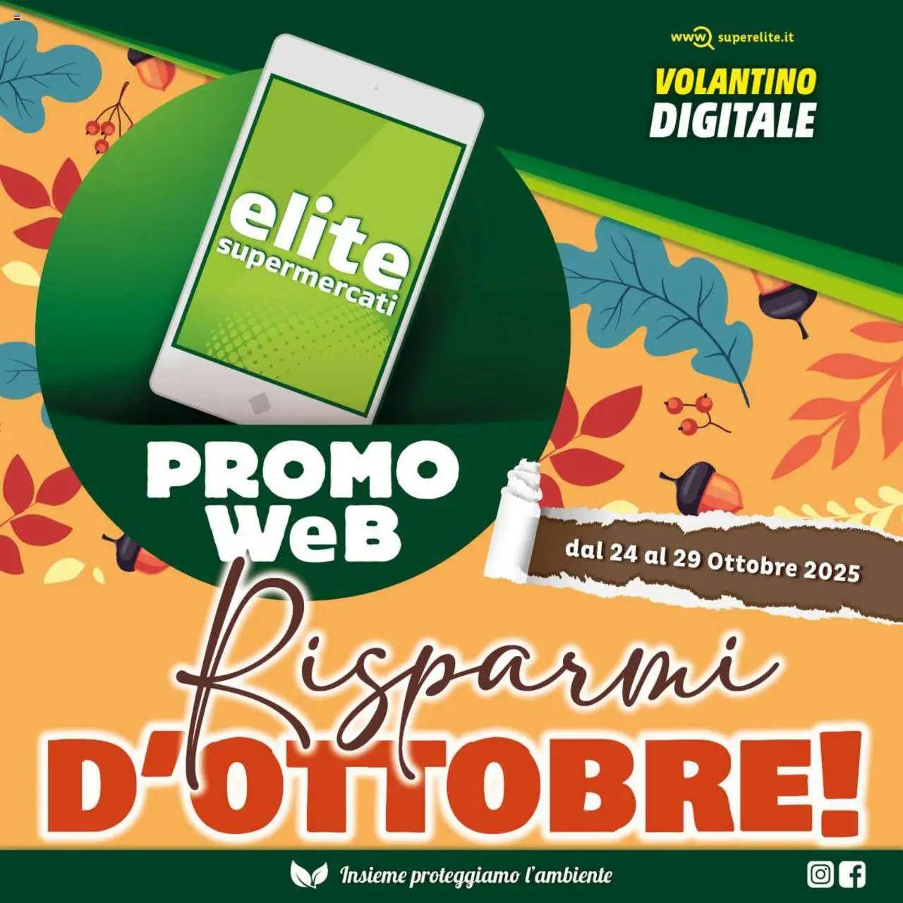 Elite Supermercati Promo Web catalogo - pagina 1 - valido dal 24/10/2025