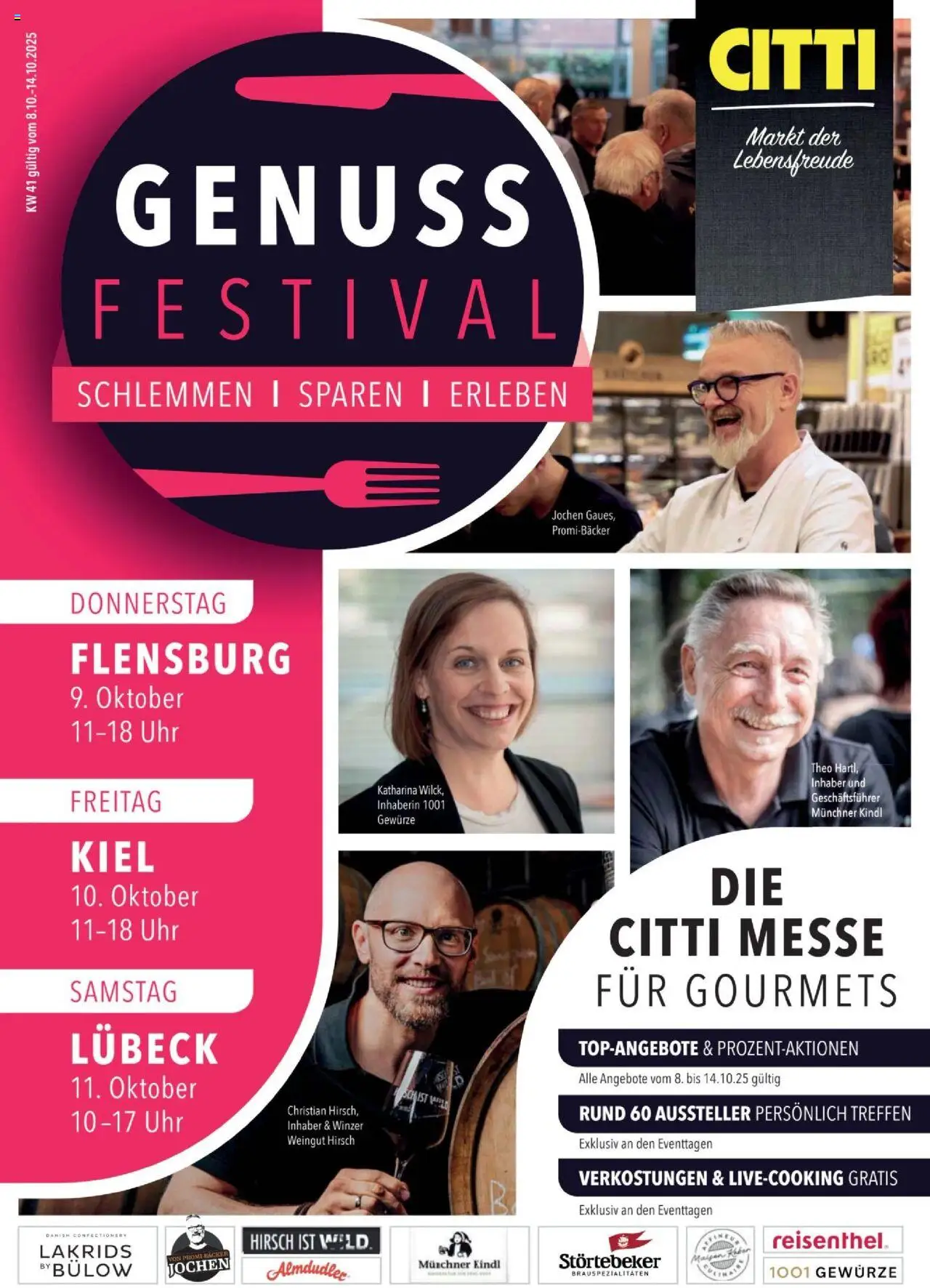 CITTI - CITTI Genuss Festival - side 1- gyldig fra 08/10/2025