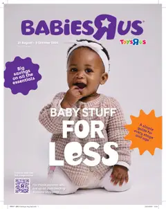 Preview Babies R Us Specials valid from 21/08/2025