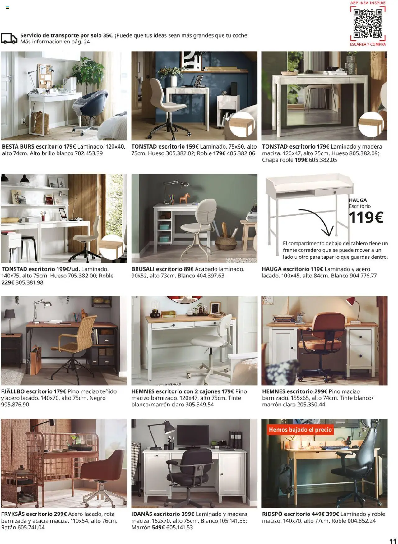 Catálogo IKEA Oficina en casa - Página de 11 - Válido desde 01/09/2025