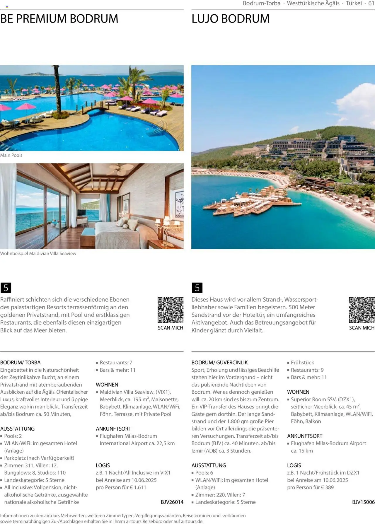 TUI airtours Katalog  Östliches Mittelmeer 2025 - Seite 61 - gültig ab 01.04.2025