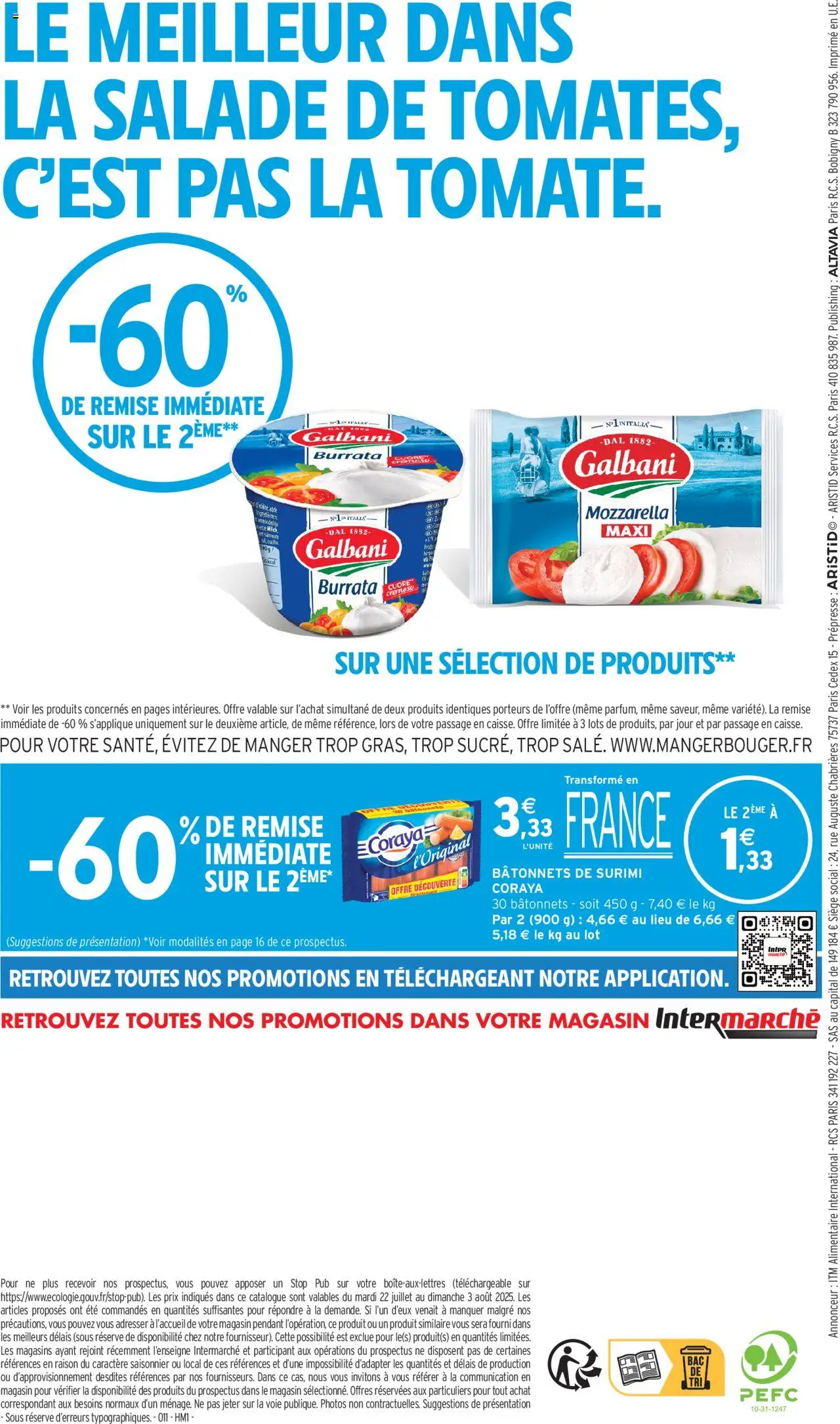 Intermarché catalogue semaine 29 - page 32 - valable à partir du 22/07/2025