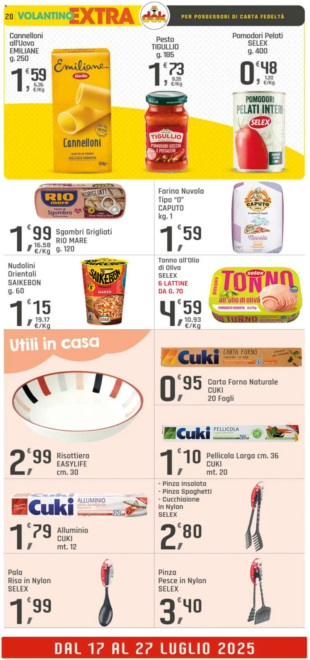 Volantino DOK	 - pagina 20 - valido dal 17/07/2025