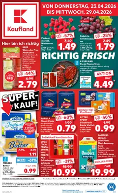 Vorschau Kaufland Prospekt gültig ab 23.04.2026