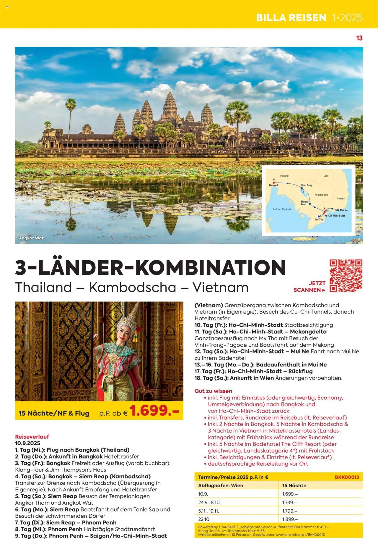 Billa Rundreise Highlights - page 13- valid from 03.06.2025