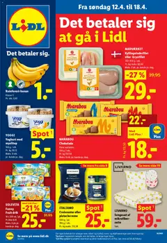Forhåndsvisning Lidl - Tilbudsavis gyldig fra 12/04/2026