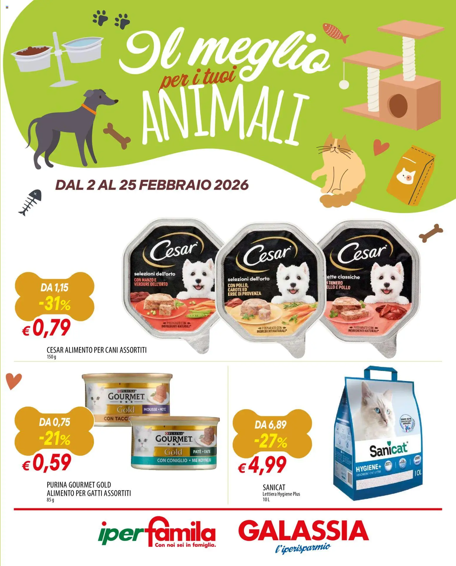 Galassia Animali catalogo - pagina 1 - valido dal 02/02/2026