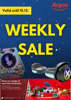 Argos - Weekly offers valid from 09/12/2025