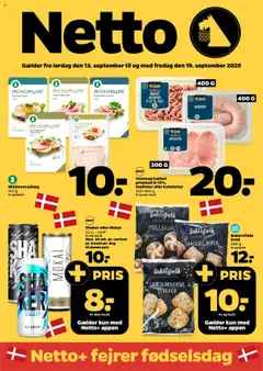 Forhåndsvisning Netto - Tilbudsavis gyldig fra 13/09/2025