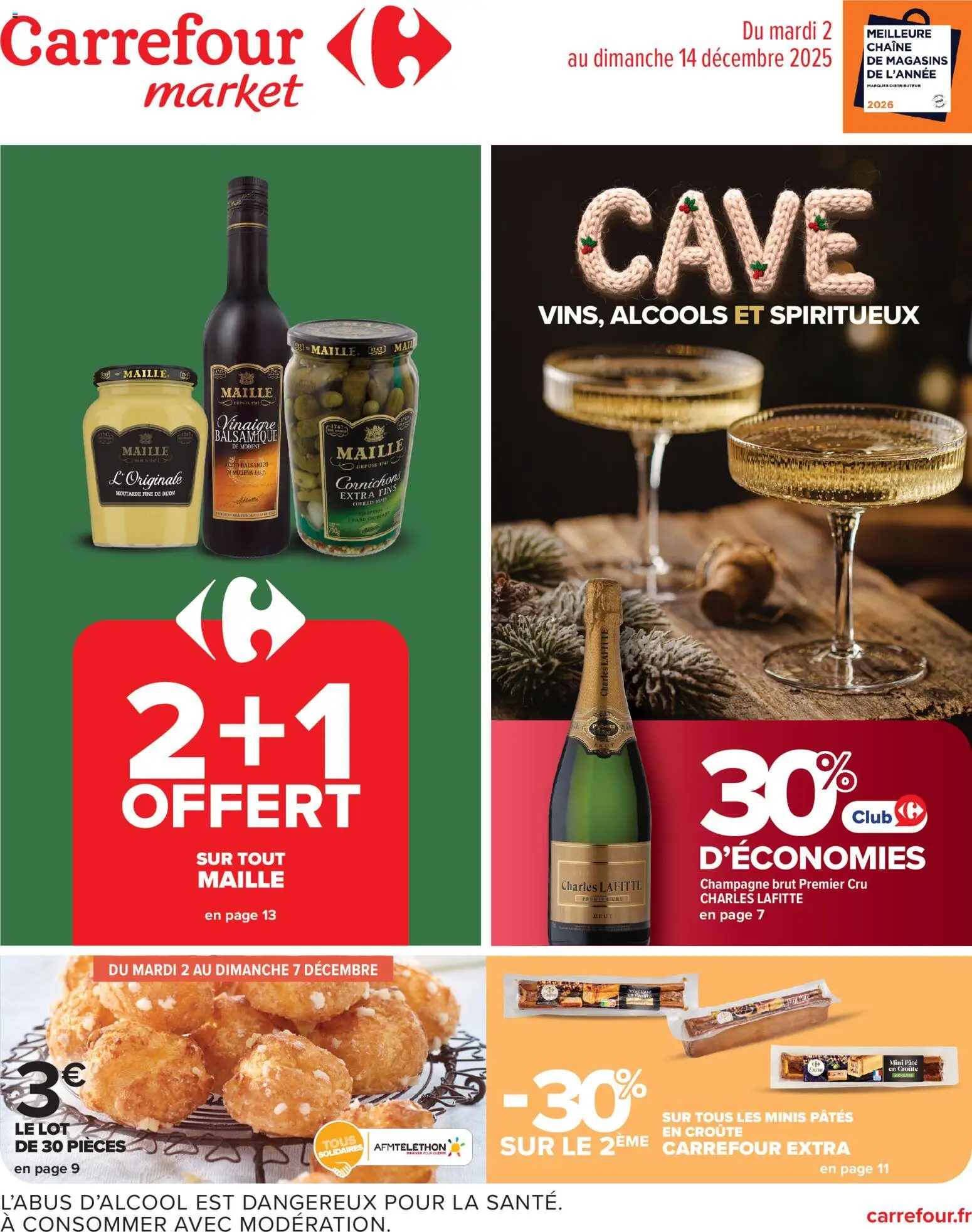 Carrefour Market catalogue semaine 49 - page 1 - valable à partir du 02/12/2025