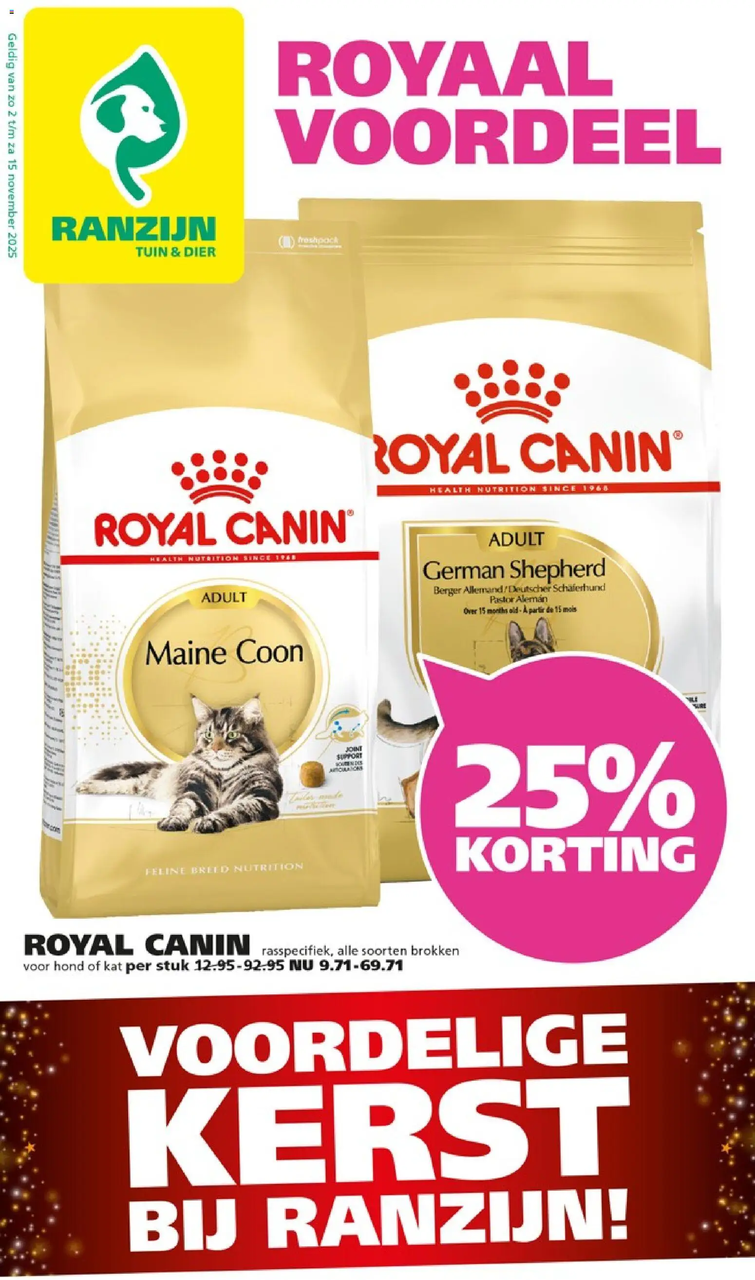 Ranzijn - Folder - pagina 1- geldig vanaf 02-11-2025