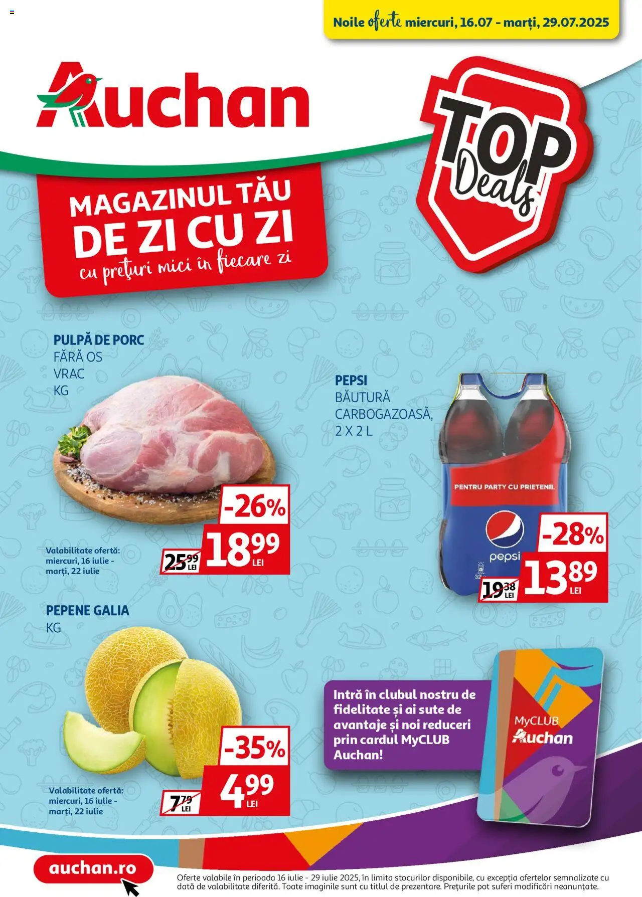 Catalog Auchan - pagina 1- valabil de la 16.07.2025