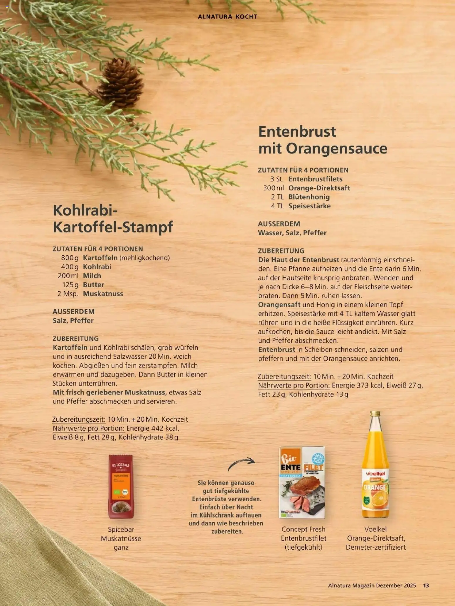 Alnatura Prospekt - Seite 13 - gültig ab 01.12.2025