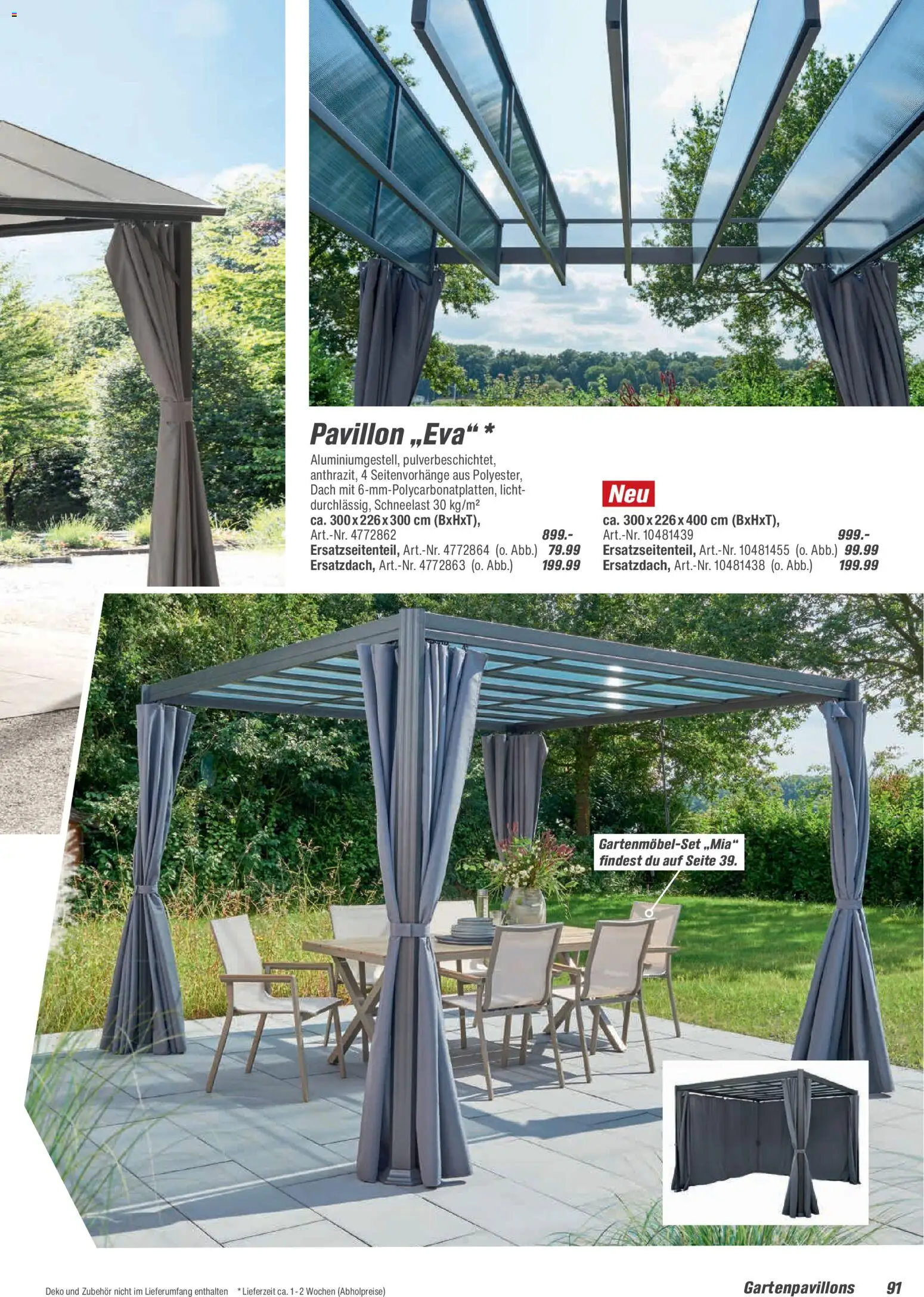 Toom Baumarkt  Gartenmöbel & Solar-Leuchten 2026 - Seite 91 - gültig ab 01.01.2026