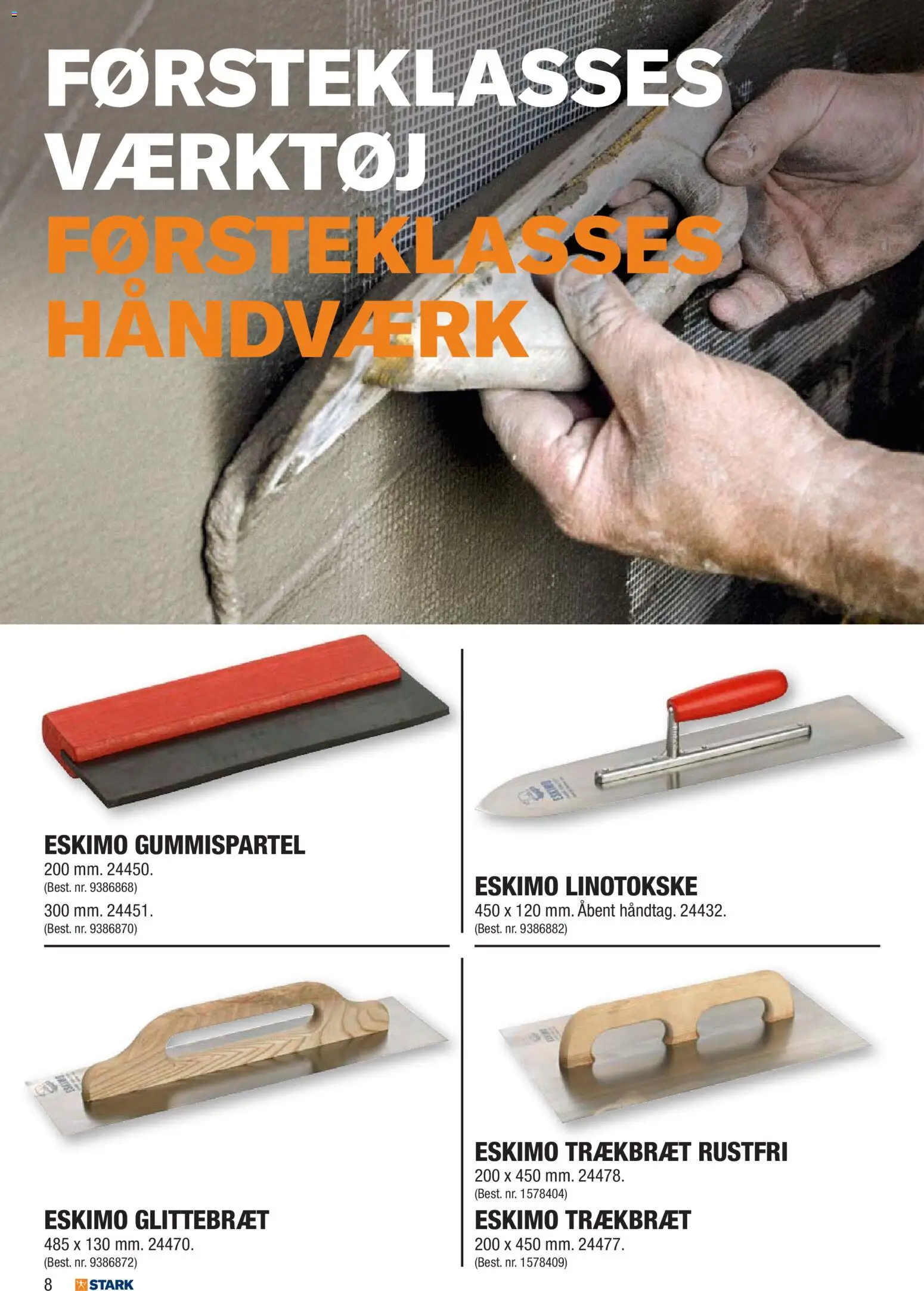 Stark - Murerartikler - page 8- valid from 01/01/2026