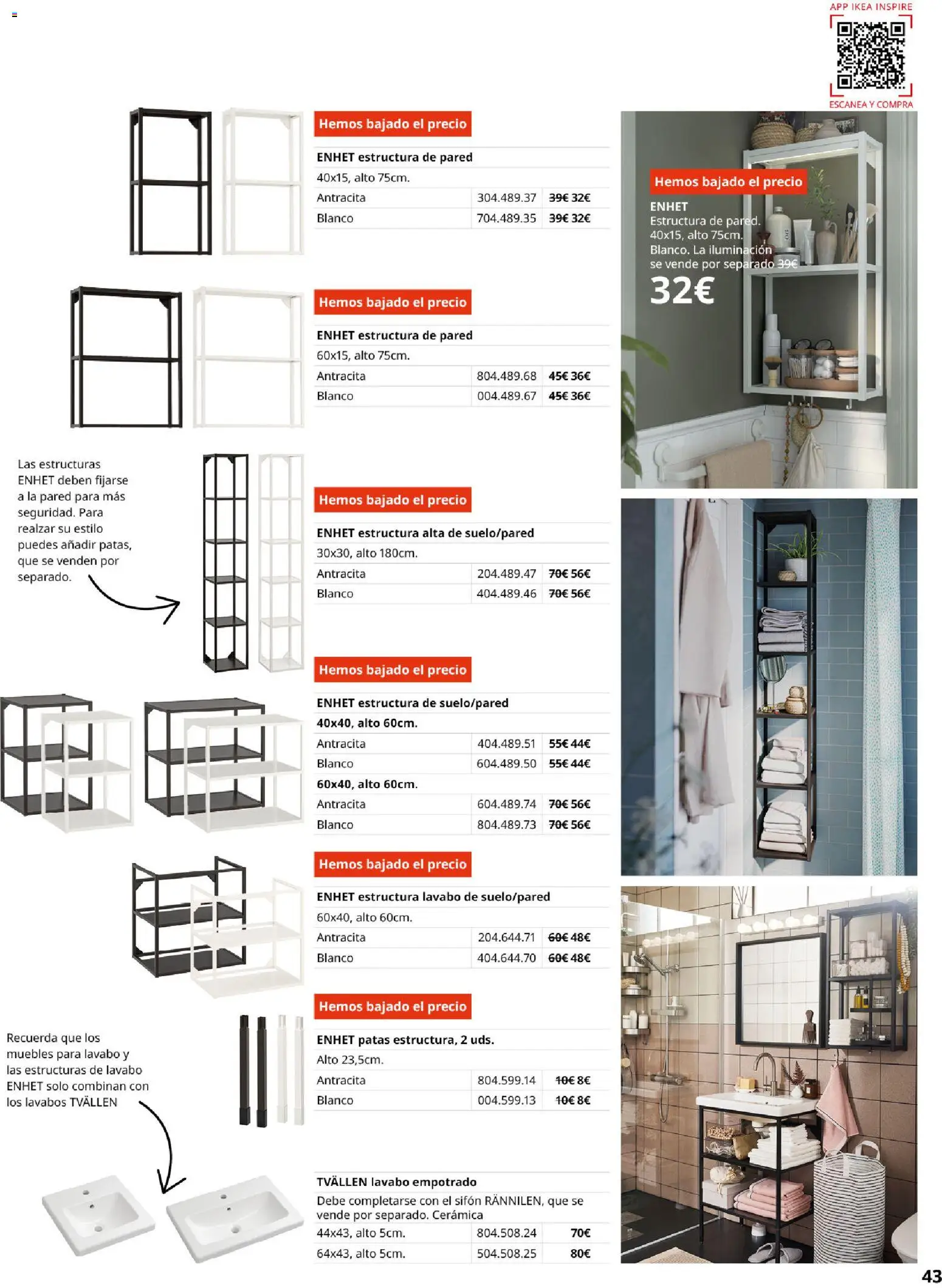 Catálogo IKEA Baños - Página de 43 - Válido desde 01/02/2026