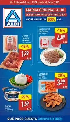 Vista previa del folleto Aldi folleto Península válido desde 15/09/2025