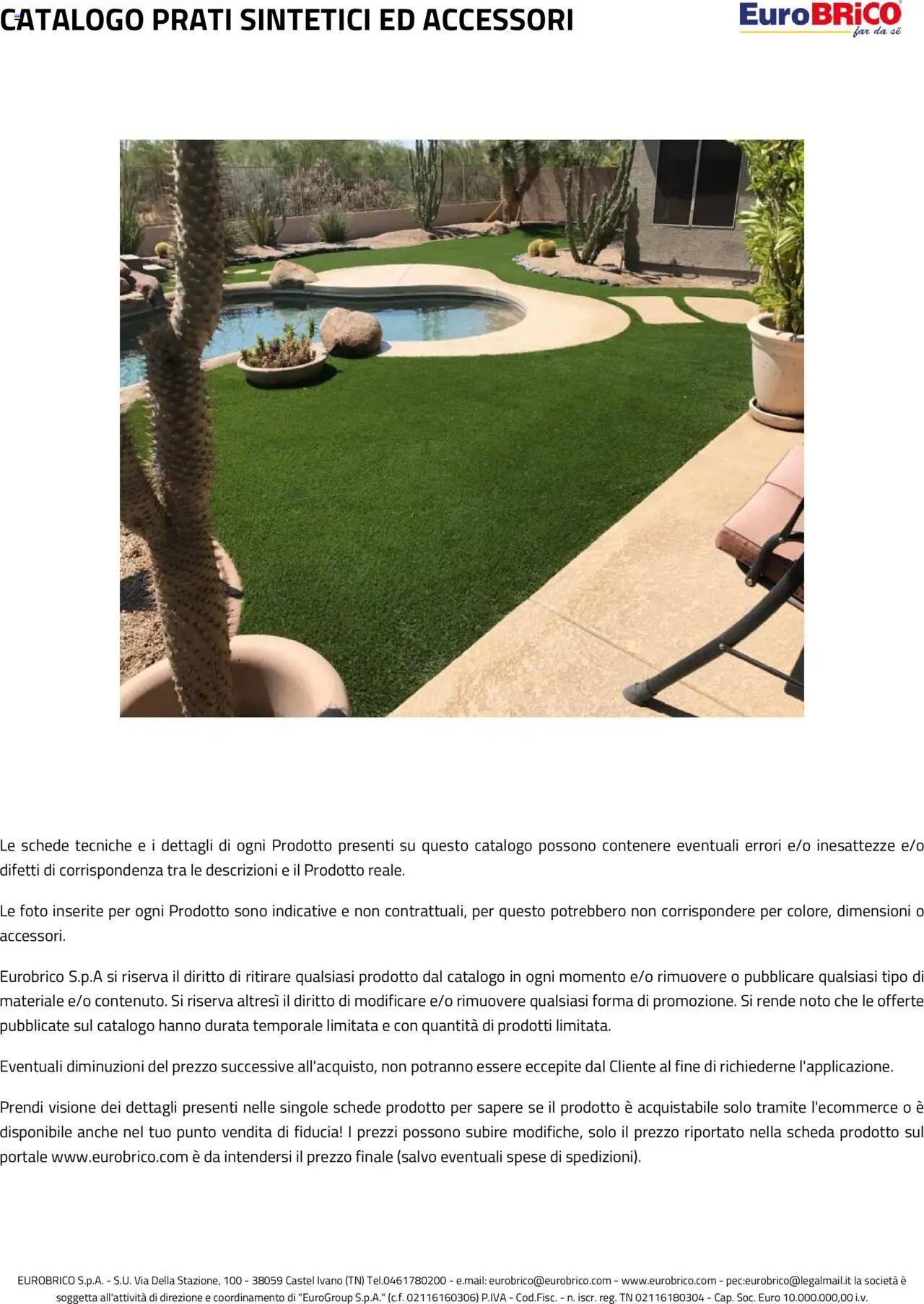 Eurobrico Prati sintetici ed Accessori catalogo - pagina 23 - valido dal 23/07/2025