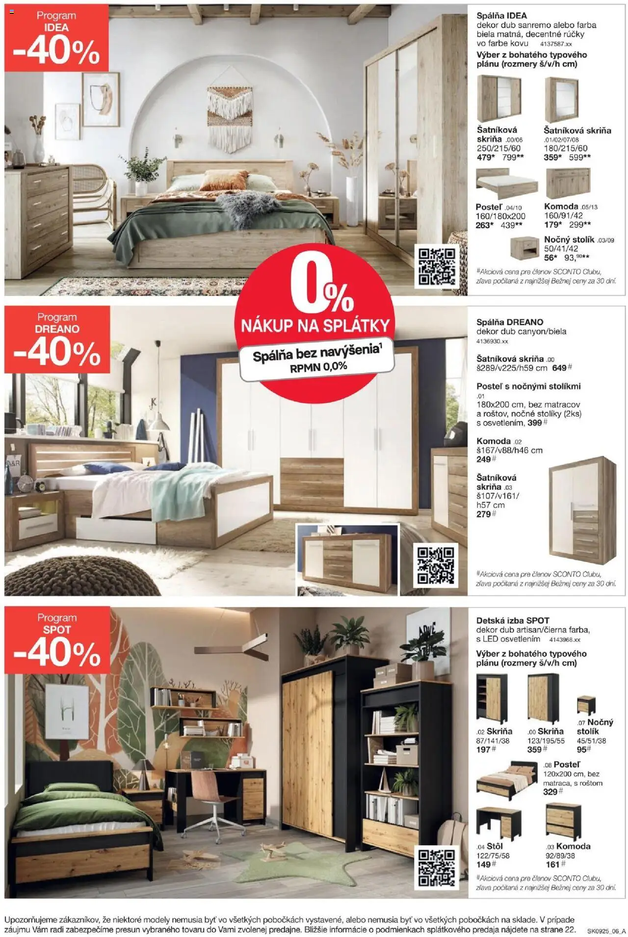 Sconto nábytok leták - strana 6- platný od 16.07.2025