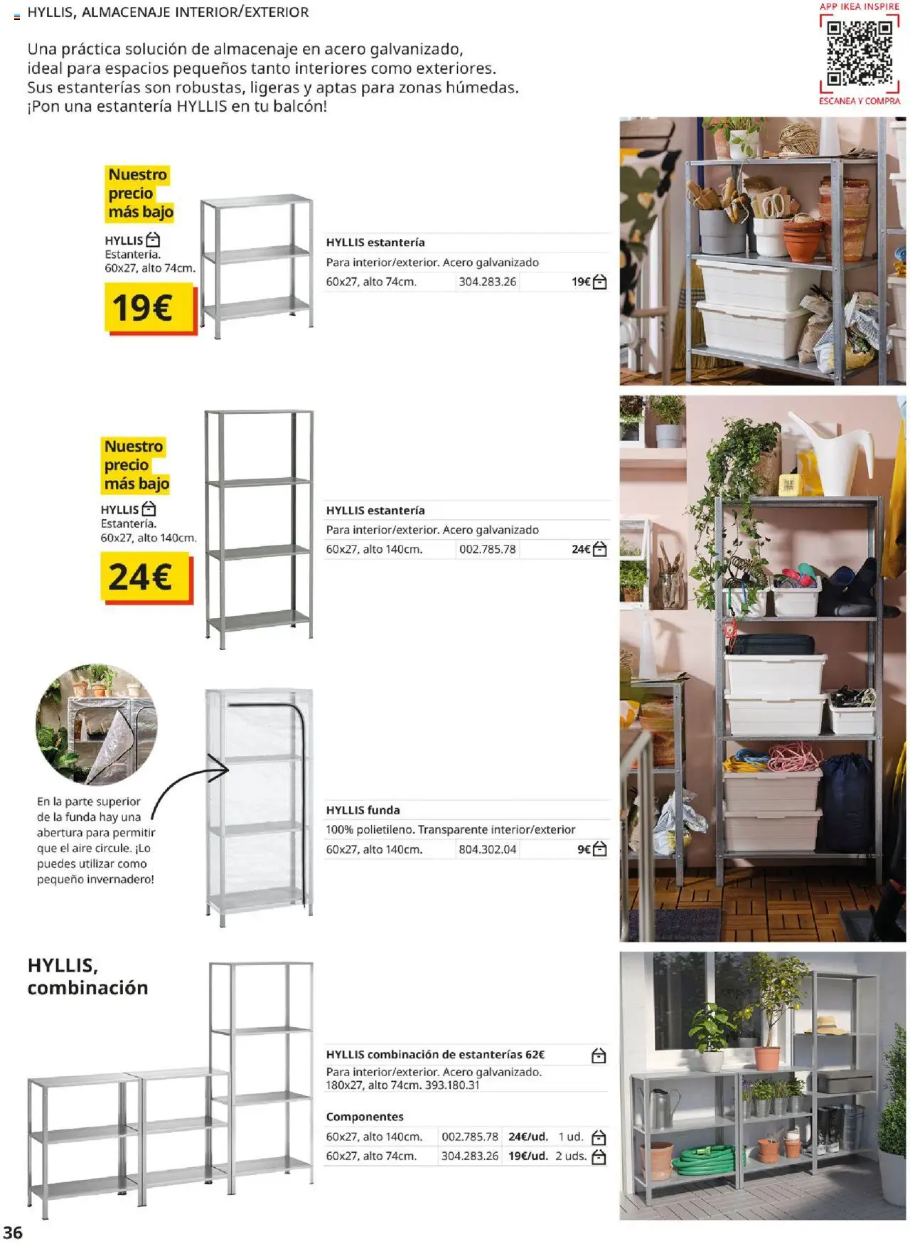 Catálogo IKEA Almacenaje secundario - Página de 36 - Válido desde 01/09/2025