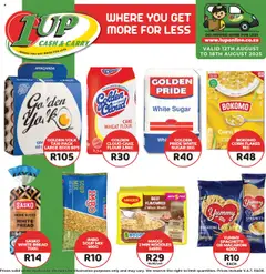 Preview 1UP Cash & Carry Specials valid from 12/08/2025