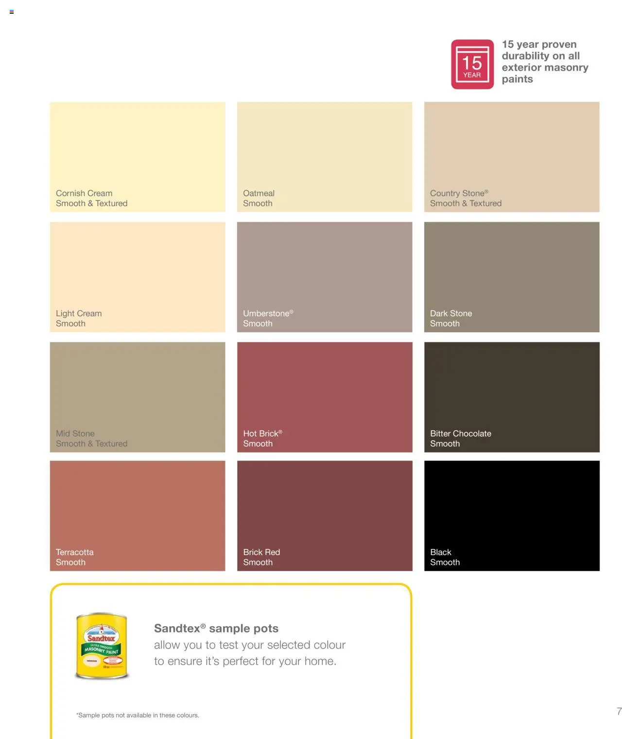 B&Q - Sandtex Exterior Paints - page 7- valid from 23/05/2025