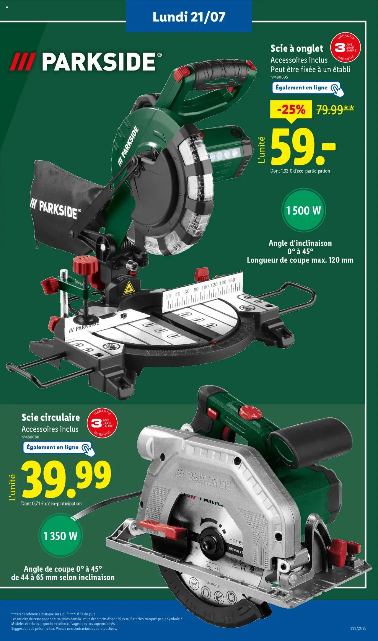 LIDL catalogue semaine 28 - page 57 - valable à partir du 17/07/2025