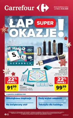 Podgląd Carrefour Gazetka - Łap super okazje ważny od 01.12.2025