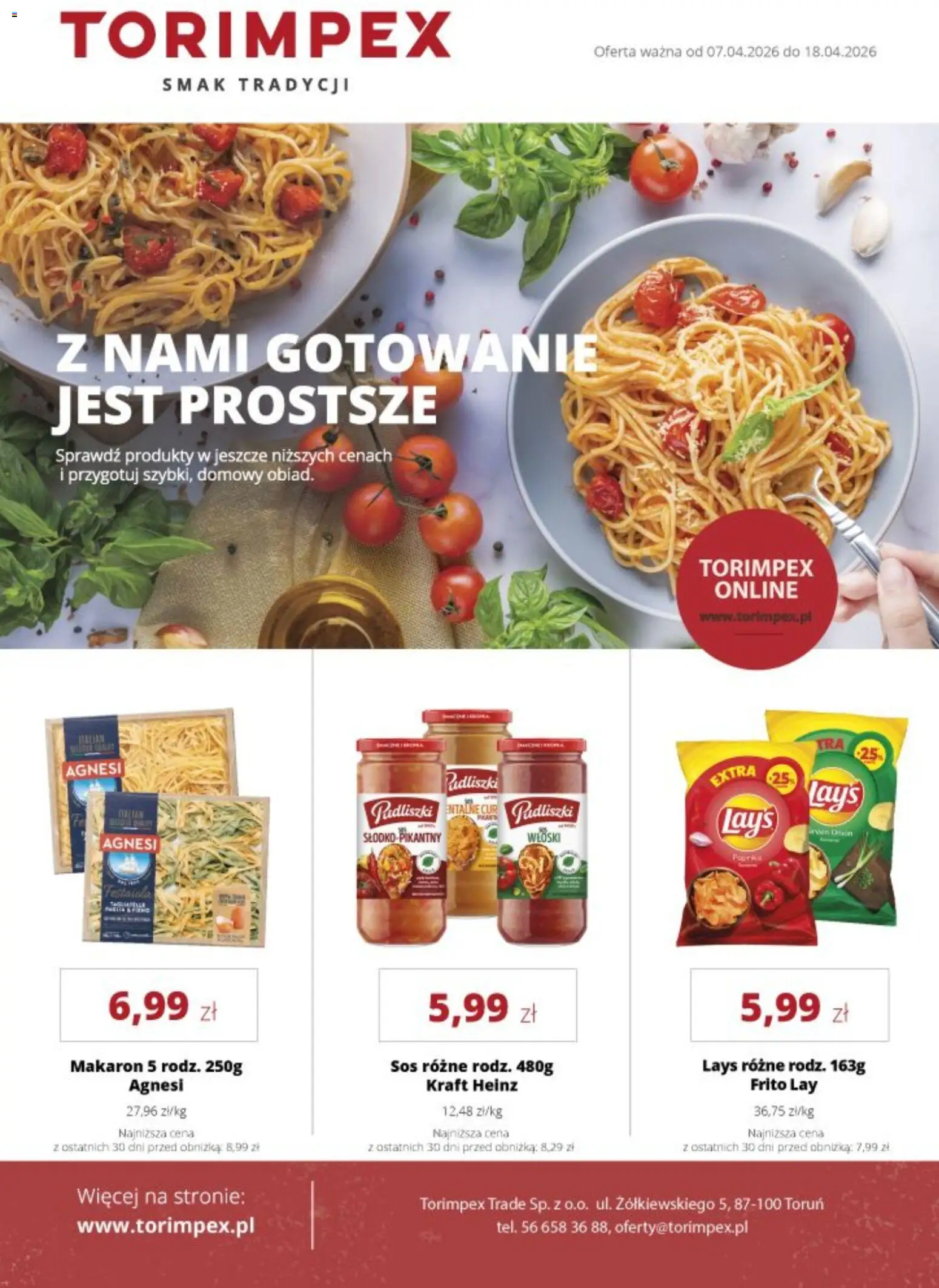 Torimpex gazetka - strona 1- ważny od 07.04.2026
