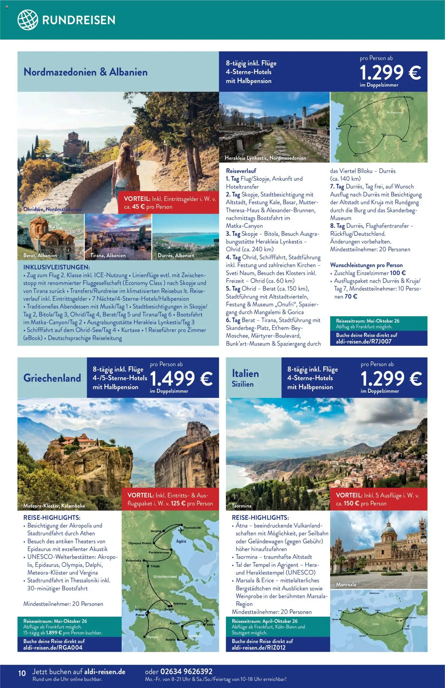 Aldi Reisen Prospekt 	 - Seite 10 - gültig ab 01.03.2026