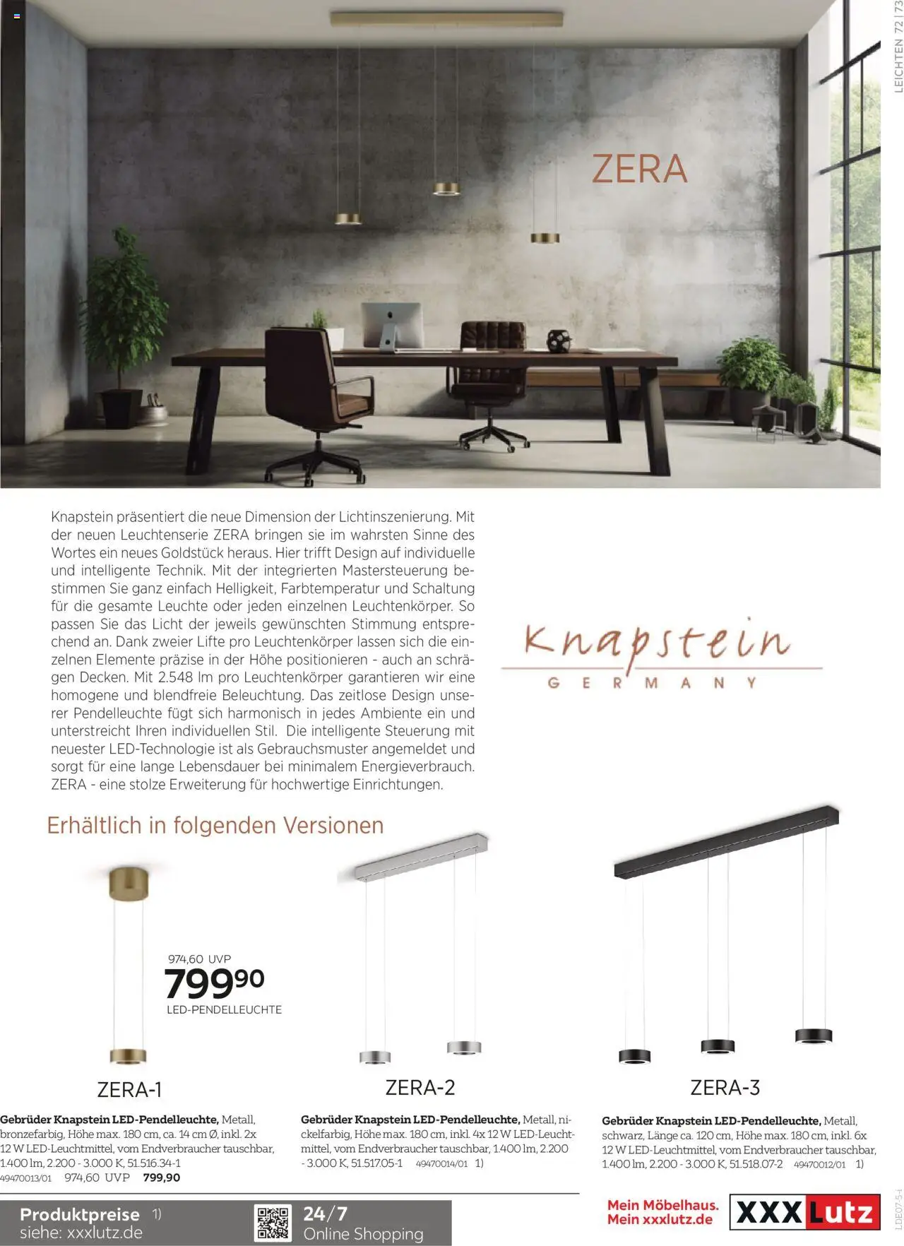 XXXL Lutz Magazin Schöner Einrichten - Seite 73 - gültig ab 01.09.2025