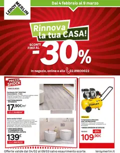 Anteprima Catalogo Leroy Merlin valida dal 04/02/2026