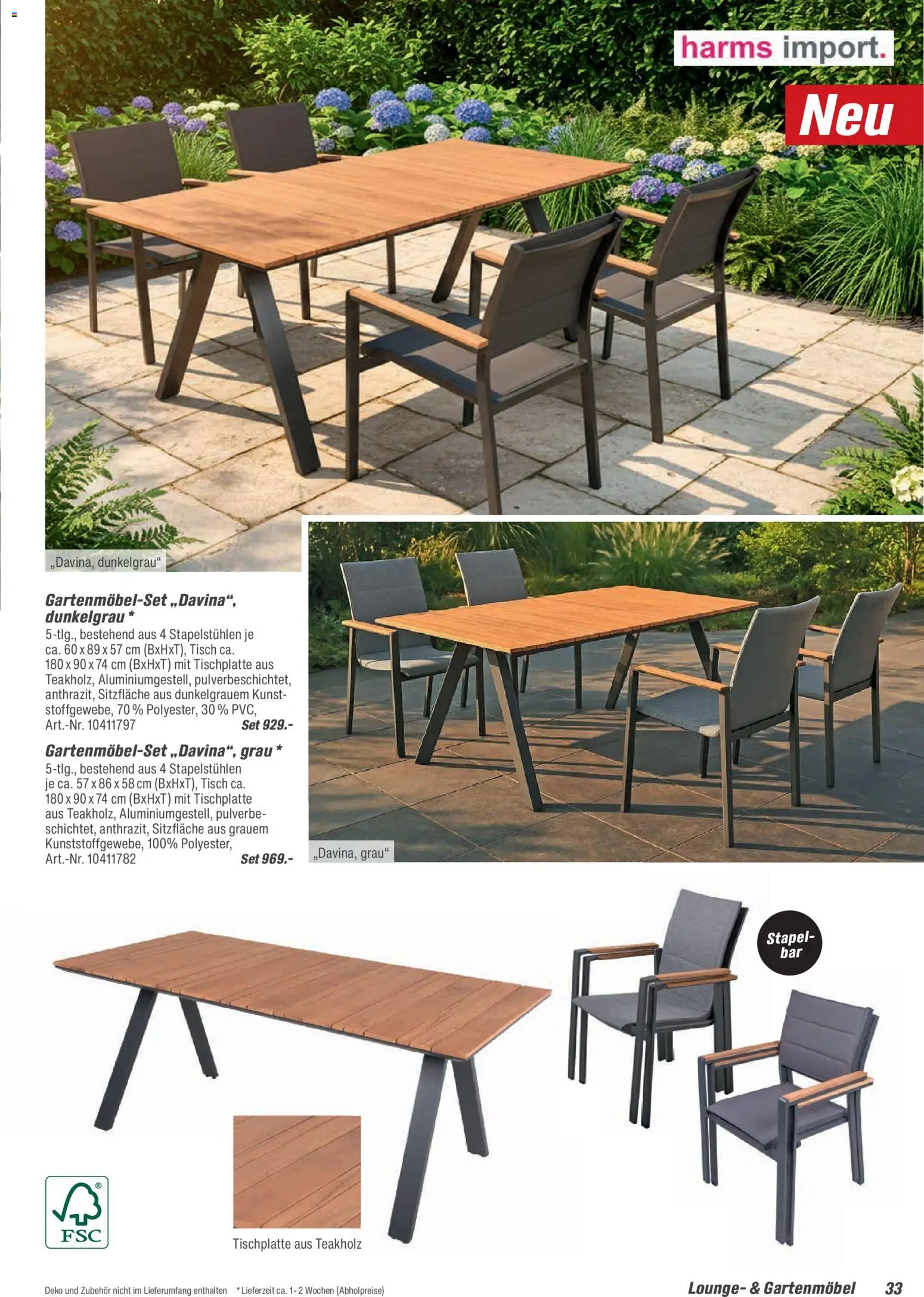 Toom Baumarkt  Gartenmöbel & Solar-Leuchten 2026 - Seite 33 - gültig ab 01.01.2026